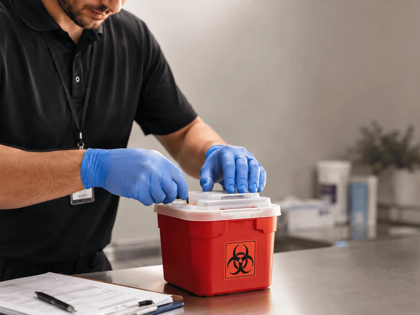 Why choose Sharps Waste Disposal in Lake George, MI